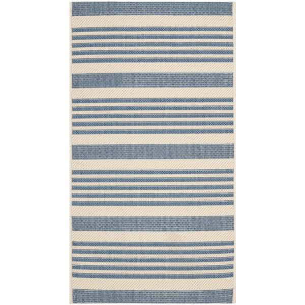 Longshore Tides Johana Beige/Blue Rug & Reviews Wayfair.co.uk